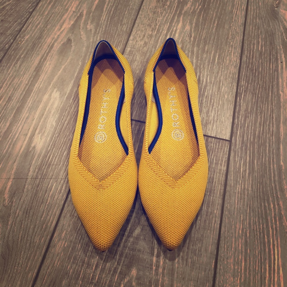 Rothys Marigold-my foot injury is your gain :-(